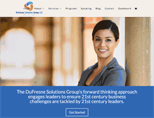 Tablet Screenshot of dsolutionsllc.com